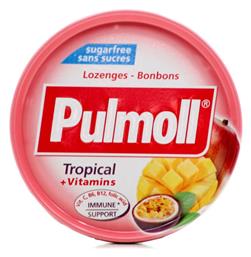 Pulmoll Tropical + Vitamins Καραμέλες 45gr