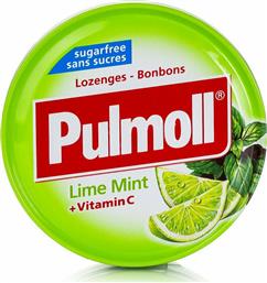 Pulmoll Vitamin C Καραμέλες χωρίς Γλουτένη Λεμόνι & Μέντα 45gr από το Pharm24