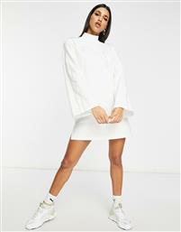 Puma Mini Μακρυμάνικο Αθλητικό Φόρεμα Λευκό από το Asos