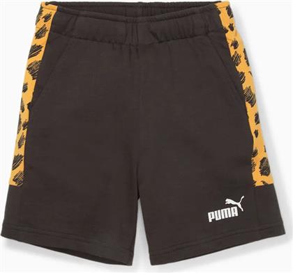 Puma Αθλητικό Παιδικό Σορτς/Βερμούδα Essentials Μαύρο από το SportsFactory