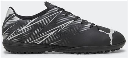 Puma Attacanto TT Χαμηλά Ποδοσφαιρικά Παπούτσια με Σχάρα Μαύρα από το MybrandShoes