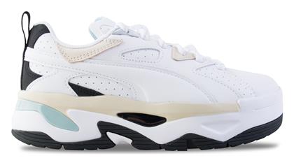 Puma BLSTR Prime Low Γυναικεία Flatforms Sneakers Λευκά από το Outletcenter