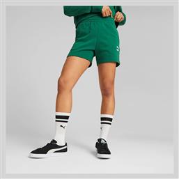 Puma Classics Pintuck Γυναικείο Σορτς Πράσινο από το Z-mall