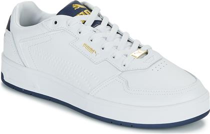 Puma Court Classic Lux Ανδρικά Sneakers Λευκά