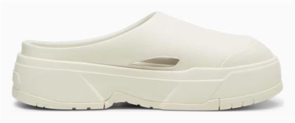 Puma Flat Mules σε Εκρού Χρώμα