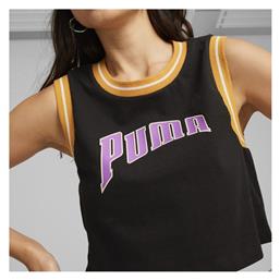 Puma Γυναικείο Αθλητικό Crop Top Αμάνικο Black από το Outletcenter