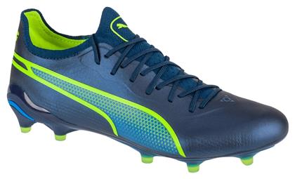 Puma King Ultimate FG/AG Ποδοσφαιρικά Παπούτσια με Τάπες Μπλε