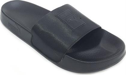 Puma Leadcat Satin Slides σε Μαύρο Χρώμα