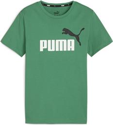 Puma Logo Tee Παιδικό T-shirt ΜΠΛΟΥΖΑΚΙ ΚΟΝΤΟΜΑΝΙΚΟ PUMA