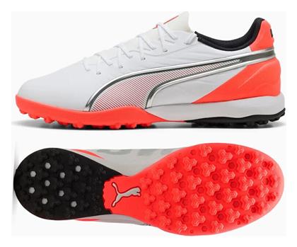 Puma Match Ποδοσφαιρικά Παπούτσια με Σχάρα TT Κόκκινα