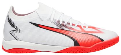 Puma Match Ποδοσφαιρικά Παπούτσια Σάλας IT Λευκά