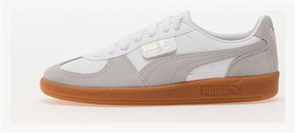 Puma Palermo Lth Ανδρικά Sneakers Λευκά από το Modivo