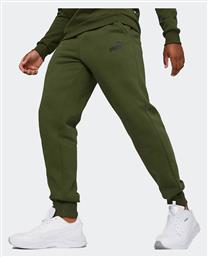 Puma Παντελόνι Φόρμας με Λάστιχο Πράσινο