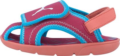 Puma Παιδικά Παπουτσάκια Θαλάσσης Summer Sandal Kids Φούξια