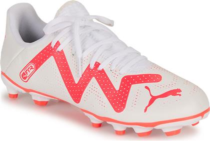 Puma Παιδικά Ποδοσφαιρικά Παπούτσια με Τάπες Λευκά από το Outletcenter