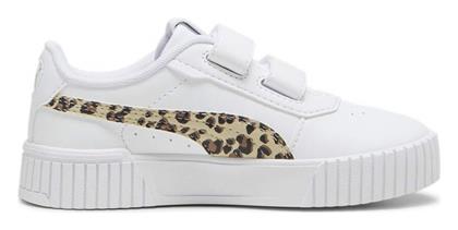 Puma Παιδικά Sneakers Carina 2.0 Animal Λευκά