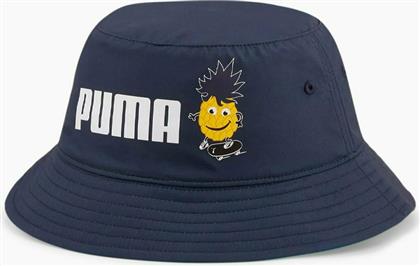 Puma Παιδικό Καπέλο Bucket Υφασμάτινο Navy Μπλε από το Outletcenter