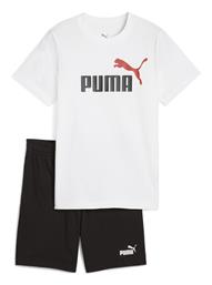 Puma Παιδικό Σετ με Σορτς Καλοκαιρινό 2τμχ Μαύρο