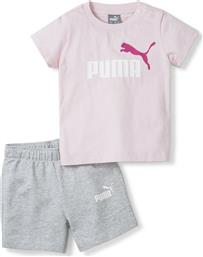 Puma Παιδικό Σετ με Σορτς Καλοκαιρινό 2τμχ Ροζ