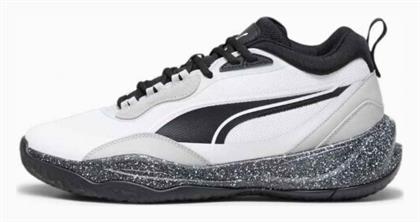 Puma Playmaker Pro Μπασκετικά Παπούτσια Λευκά