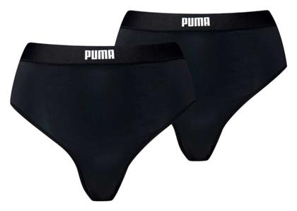 Puma Ψηλόμεσα Γυναικεία Slip 2Pack Μαύρα από το Z-mall