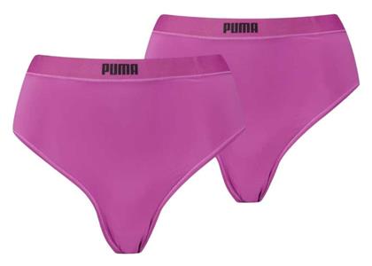 Puma Ψηλόμεσα Γυναικεία Slip 2Pack Μωβ από το Z-mall