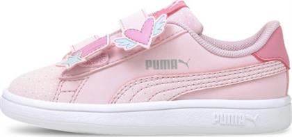 Puma Παιδικό Sneaker Smash Unicorn με Σκρατς για Κορίτσι Ροζ από το Troumpoukis