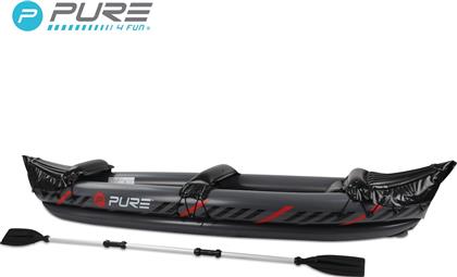 Pure4fun XPro AC-040 386150040 Φουσκωτό Kayak Θαλάσσης 2 Ατόμων Μαύρο από το Plus4u