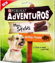 Purina Adventuros Mini Λιχουδιές σε Stick Σκύλου Μικρόσωμων Φυλών με Βουβάλι 90gr