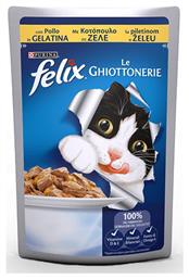 Purina Felix Le Chiottonerie Κοτόπουλο σε Ζελέ 85gr