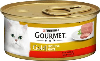 Purina Gourmet Gold Βοδινό Mousse 85gr από το Plus4u