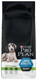 Purina Pro Plan OptiStart Large Athletic Puppy 14kg Ξηρά Τροφή για Κουτάβια Μεγαλόσωμων Φυλών με Κοτόπουλο και Ρύζι