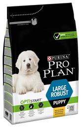 Purina Pro Plan OptiStart Large Robust Puppy 3kg Ξηρά Τροφή για Κουτάβια Μεγαλόσωμων Φυλών με Κοτόπουλο από το Plus4u