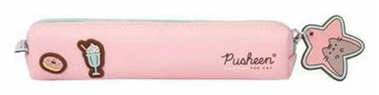 Pusheen Rose Mini Κασετίνα Βαρελάκι με 1 Θήκη Ροζ