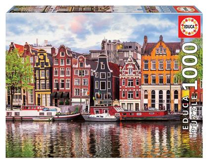 Puzzle Amsterdam 2D 1000 Κομμάτια