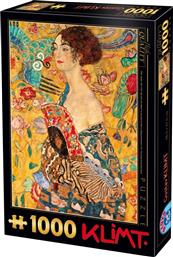 Puzzle Gustav Klimt Lady with a Fan 2D 1000 Κομμάτια από το GreekBooks