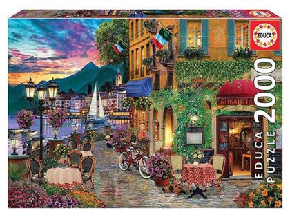 Puzzle Italian Charm 2D 2000 Κομμάτια από το Plus4u