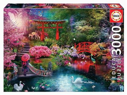 Puzzle Japanese Garden 2D 3000 Κομμάτια από το Plus4u