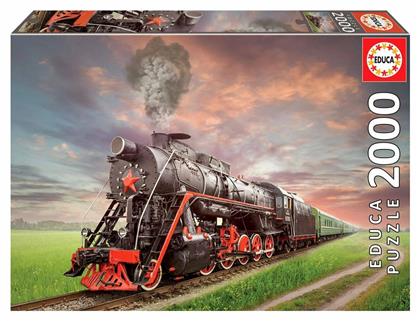 Puzzle Soviet Train 2D 2000 Κομμάτια από το BlablaToys