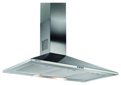 Pyramis Lux Classic Καμινάδα 90cm Inox