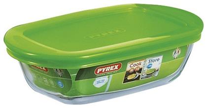 Pyrex Cook & Store Δοχείο Φαγητού Γυάλινο Πράσινο Κατάλληλο για Φούρνο Μικροκυμάτων 2700ml από το Plus4u