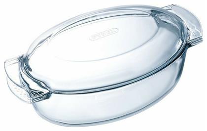 Pyrex Γάστρα Οβάλ Γυάλινη 4.5lt