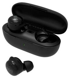 QCY T17 In-ear Bluetooth Handsfree Ακουστικά με Θήκη Φόρτισης Μαύρα