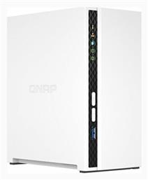 QNap TS-233 NAS Tower με 2 θέσεις για HDD/SSD