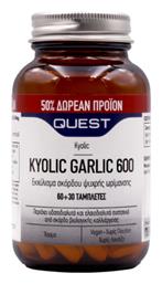 Quest Kyolic Garlic 600mg 90 ταμπλέτες από το Pharm24