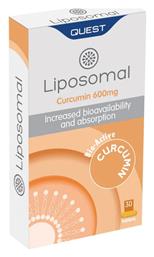 Quest Liposomal Curcumin 600mg 30 ταμπλέτες