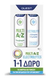 Quest Once A day Multi A-Z Πολυβιταμίνη Multiflavoured 2 x 20 αναβράζοντα δισκία