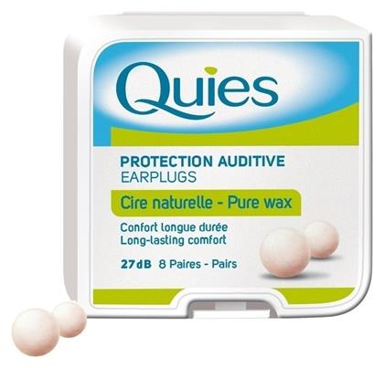 Quies Pure Wax Ωτοασπίδες Κεριού σε Λευκό Χρώμα 2τμχ από το Pharm24