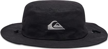 Quiksilver Bushmaster Safari Boonie Υφασμάτινo Ανδρικό Καπέλο Μαύρο από το Zakcret Sports