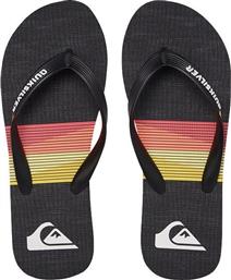 Quiksilver Molokai Seasons Flip Flops σε Μαύρο Χρώμα από το Epapoutsia